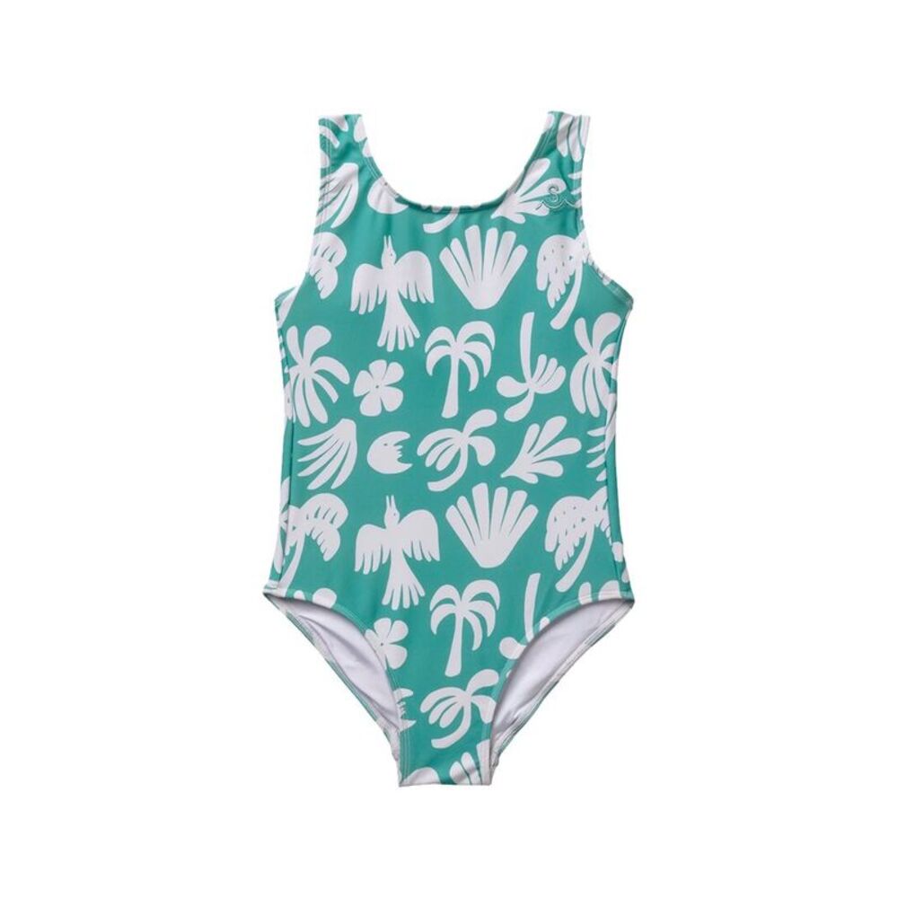 Seaesta Surf Girls  X Ty Williams Cloud Swimsuit, Blue